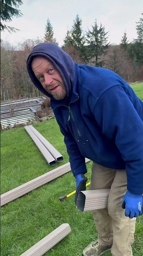 How To Cut Downspouts Like a Pro #shorts #youtubeshorts #subscribe #amazing #gutters #rain #diy