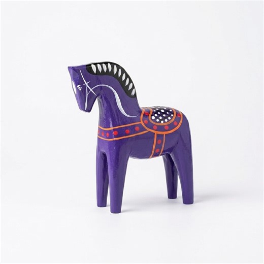 Dala Horse Sweden From 1980s, Horse Figurine, Dalapferd, Dalecarlian Horse, Schweden, Dala Pferd, Swedish Folk Art - Etsy