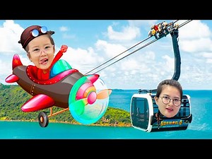 Cam Cam và kì nghỉ hè đáng nhớ, thi bắt cá, đi cáp treo qua biển