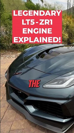 ZR1 Legendary LT5 Engine Explained!