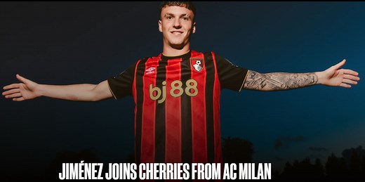 Official: Jiménez joins Bournemouth from AC Milan