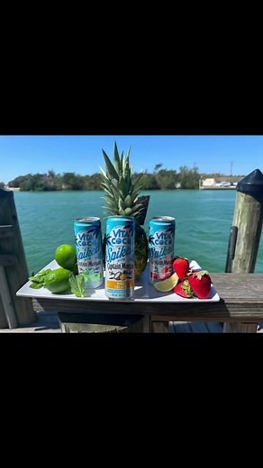 2.2K views · 31 reactions | Vita Coco cans now available at Pop’s! $6/can refreshing and delicious! | Pop's Sunset Grill | Facebook
