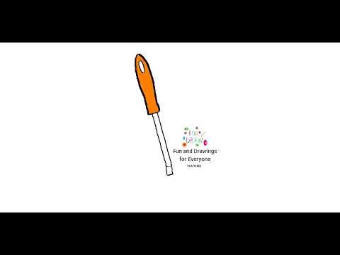 How to draw a serving ladle 🥄