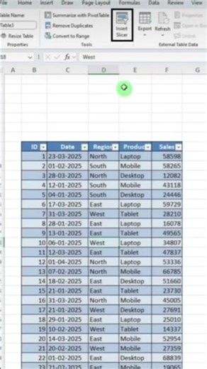 📊 Double Slicer Data Filter in Excel | Easy Dashboard Filtering