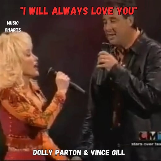 Dolly Parton & Vince Gill performing “I Will Always Love You.” Stripped down, sincere, and filled with the kind of emotion only true country legends can deliver. | Music Charts