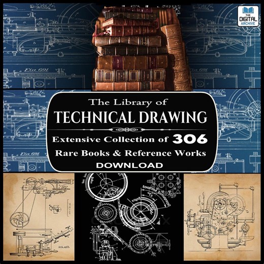 306 Technical Drawing Books: Architectural Drawings, Drafting, Building Design, Rare Vintage Text-books (PDF Download) - Etsy