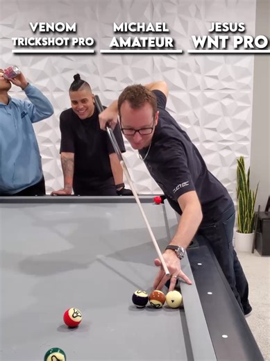 Pro Pool Player Jesus Atencio Takes on Trick Shot Challenge