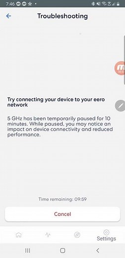 How to force Eero to use only the 2.4 GHz band