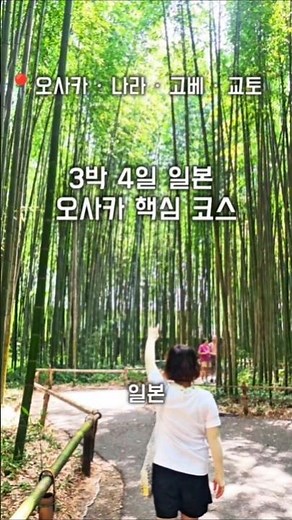 하나투어 3박 4일 오사카·나라·고베·교토 패키지 후기