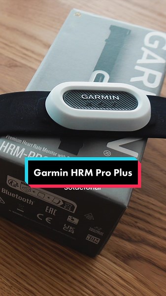 HRM Pro Plus una banda de frecuencia cardiaca ❤️ para los deportistas mas exigentes. No te pierdas el video completo en mi canal de youtube. #garmin #deporte #entrenamiento