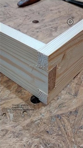 Easy Box Joint Technique for Beginners ‪@Shorts‬ #woodworkingtipsandtricks