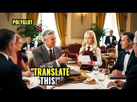 Famous Polyglot Told Maid's Daughter to Translate a Rare Language — Unaware She's a Genius Linguist