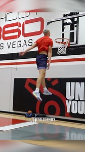 Donovan Hawkins throwing down some insane dunks! | Dunkademics
