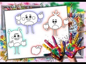 How to Draw Bumble Nums Hap, Bap, and Stap | Easy Drawing Tutorial | Step by Step