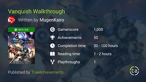 Vanquish Walkthrough - Complete Game Guide