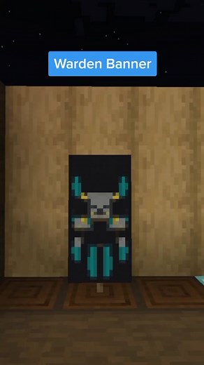 Minecraft Warden Banner Design Tutorial