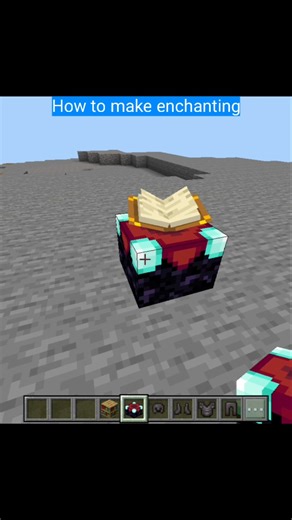 How to make enchanting🔥 #minecraft