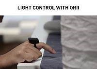 Switch on the lights with triple taps. With ORII ring, you can now control everything with gesture and voice. | ORII