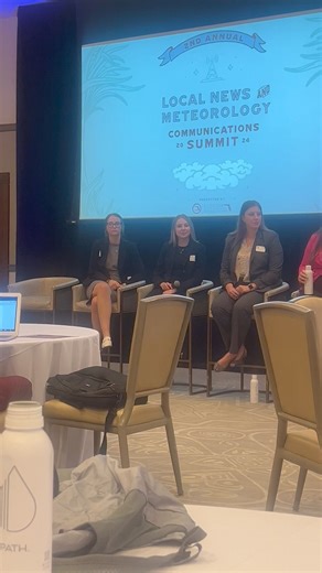 7.7K views · 101 reactions | Panel of FDEM State Meteorologists are all FEMALE‍at the 2nd Annual Local News and Meteorology Communications Summit. #WomenInSTEM | Allyson Rae | Facebook