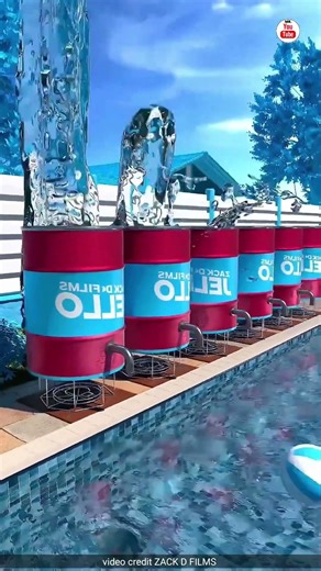 क्या जैली पाउडर से जैली स्विमिंग पूल बन सकता है 🤔 Can jelly powder make a jelly swimming pool?