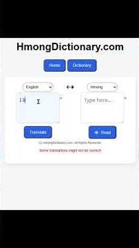 Learning multiple languages #english #hmong