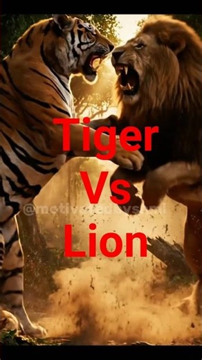 🔥 Bengal Tiger vs African Lion | Brutal Fight | Ultra Realistic 4K 🐯🦁