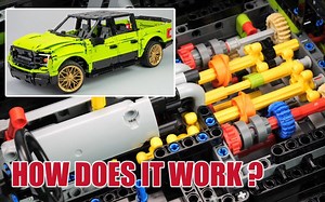 设计解析 42115 C模式 福特 F150 LEGO乐高 Technic科技/机械 MOC