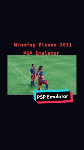 Gameplay Winning Eleven 2011 PSP Emulator #emulator #winningeleven #game #gameplay #psp