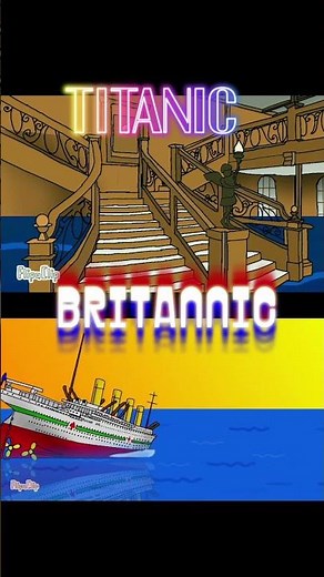 TITANIC VS BRITANNIC SINKING ANIMATIONFlipaclip #titanic #flipaclip #animation #britannic #flipaclip