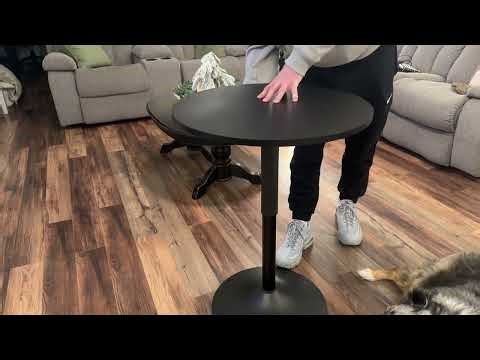 Adjustable Pub Table Review | Swivel High Top for Any Space