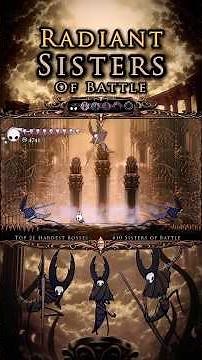 Hardest Boss #10: Radiant Sisters of Battle [No Hit] | Hollow Knight