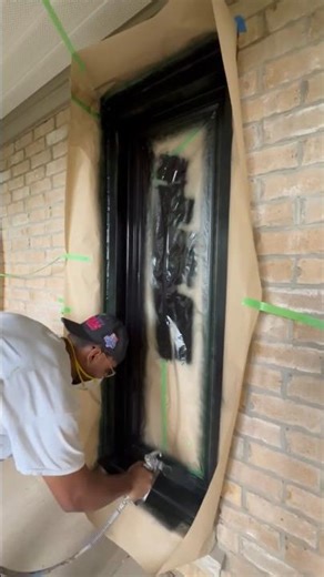 PVC Bonding Paint On Vinyl Windoes