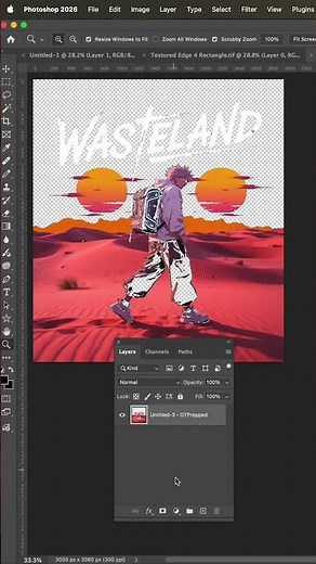 Using Textures and Overlays in Illustrator #illustratortips #illustratortutorial