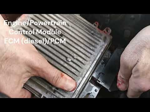 2008-09 Jeep Grand Cherokee 3.0 CRD Diesel Engine Control Module ECM PCM Removal