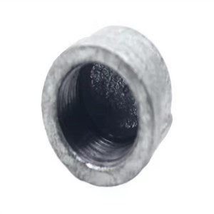 [Hot Item] Fire Protection System Fire Fighting Pipes FM UL Fire Sprinkler System Malleable Iron Pipe Fittings Galvanized Pipe Fittings Round Pipe End Cap