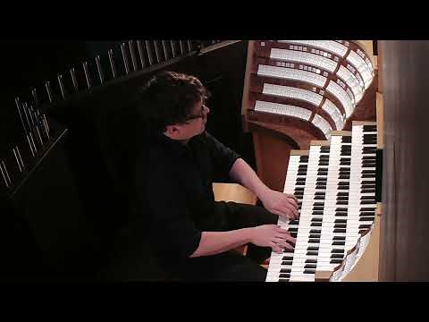 J. S. Bach: Toccata E-Dur BWV 566, Daniel Beckmann live an der Mainzer Domorgel