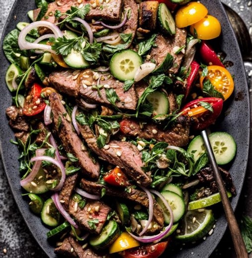 Thai Beef Salad (yum Nua) Recipe (digital Download) - Etsy