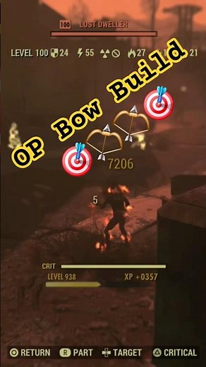 Fallout 76 Bow Build 🔥 Insane OP DPS Gameplay (Melts Everything!) #Shorts #fallout76 #bethesda