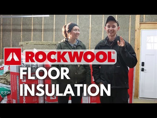 Insulating Between Floor Joists with ROCKWOOL