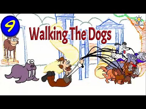 Walking The Dogs - Sesame Street Educational Games #learning #numbers #sesamestreet #toddlers #kids