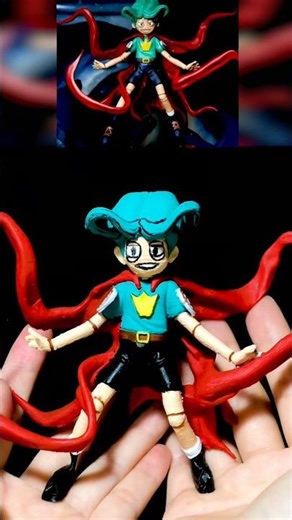 Making POPPY PLAYTIME: Chapter 6 - |LILY's BROTHER RORY RED CAPE| Sculpture #poppyplaytime #art #3d
