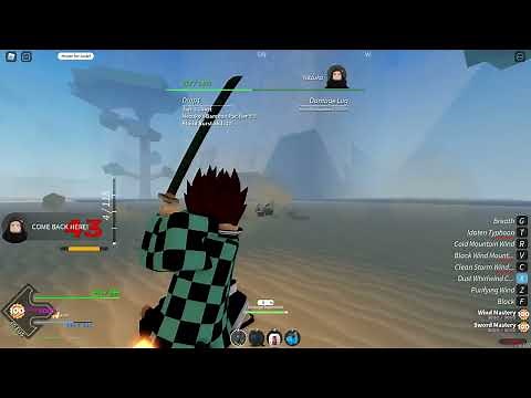 Project Slayers Craziest Wind Breathing Combo 51 Hits With Common Clan #shorts