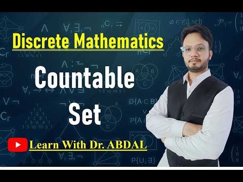 Countability | Countable Infinite Set | Cardinality| Discrete Mathematics | By Dr. ABDAL