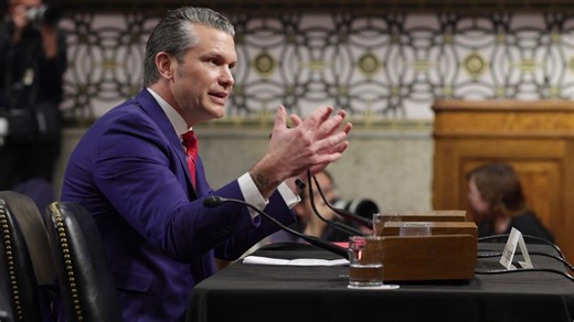 Fox News fans in hysterics as Trump reacts to Hegseth's dirty gesture