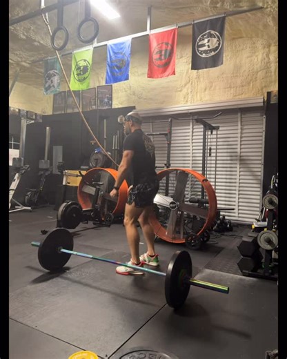 McFlizzle on Instagram: "Here is a snippet of my @hwpo_lift snatch work but with the interjection of the most beautiful woman ever having to deal with my insanity. Yes, my dancing is that of an electrocuted chicken on speed but how can I not when TISM is playing… My snatches felt great this morning even though they were baby weights. Have to start somewhere, right?! #olyliftingsupremo #fitnesscouple #hwpoambassador #matchinggymclothes #nevertooold"