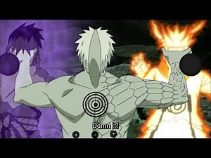 Naruto and Sasuke vs Obito