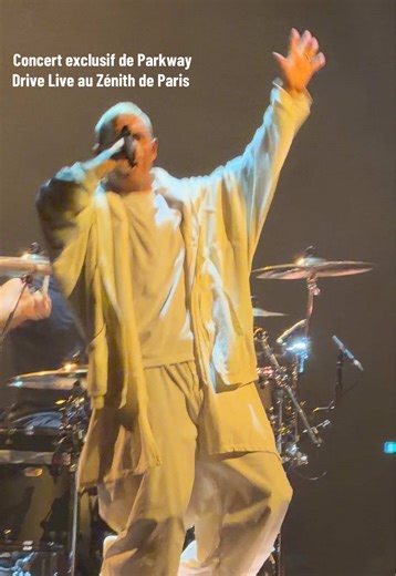 Parkway Drive retourne le Zénith avec un show de fou 🔥 #ParkwayDrive #ZenithParis #concert #Concertlive