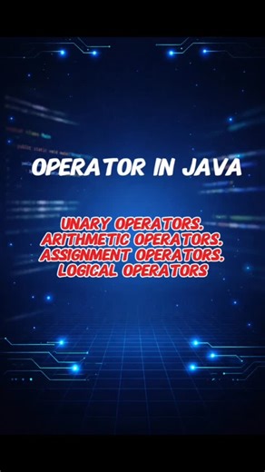DevWithAshu on Instagram: "Java seekh rahe ho aur Operators confusing lag rahe hain? 🤯 Toh ye reel tumhare liye hi hai 💻🔥 📌 Java Operators – Part 1 Aaj samjhenge 4 basic operators jo har beginner ko aane chahiye 👇 ➕ Arithmetic 🔁 Relational 🔐 Logical 📦 Assignment 👉 Part 2 me aur bhi operators aayenge – follow & save karna mat bhoolna ❤️ 💬 Comment karo: “Part 2” agar next reel chahiye 🚀 . . . #virel #trendingreels #engagement #fypage #virelreels"
