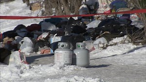 Propane tank explodes at South Loop tent city, 80 homeless people forced to move