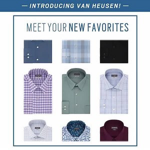 Looking for the best bang for your buck? Introducing Van Heusen dress shirts⁠ — the newest member of our stylish family. Starting at $29.99 https://mensw.com/2Xx6euW | Men's Wearhouse
